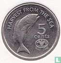 Fiji 5 cents 1995 "50th anniversary FAO" - Image 2