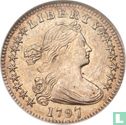 États-Unis ½ dime 1797 (16 étoiles) - Image 1