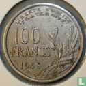 Frankrijk 100 francs 1958 (zonder B - vleugel) - Afbeelding 1