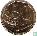 Afrique du Sud 50 cents 2007 - Image 2