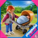 Playmobil Moeder met Kinderwagen / Mom with Baby Carriage - Bild 1