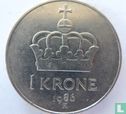 Norvège 1 krone 1986 - Image 1