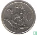 Afrique du Sud 50 cents 1988 - Image 2