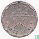 Ghana 3 pence 1958 - Image 1