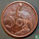 Afrique du Sud 5 cents 2007 - Image 2