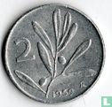 Italie 2 lire 1959 - Image 1