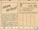 Roelands HTM 5 rittenkaart Tram - Image 3