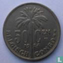 Belgian Congo 50 centimes 1924 (NLD) - Image 1