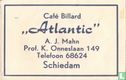 Café Billard "Atlantic" - Afbeelding 1