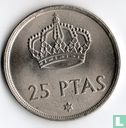 Spain 25 pesetas 1975 (76) - Image 1