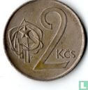 Tsjecho-Slowakije 2 koruny 1982 - Afbeelding 2