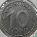 RDA 10 pfennig 1948 - Image 2