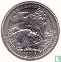 Verenigde Staten ¼ dollar 2010 (D) "Yellowstone national park - Wyoming" - Afbeelding 1