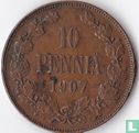 Finnland 10 Penniä 1907 - Bild 1