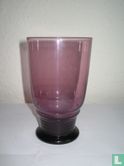 Ringvoet bekerglas 117 mm paars - Afbeelding 1