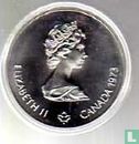 Canada 5 dollars 1973 "XXI Olympics in Montreal - sailboats ahead of Kingston" - Afbeelding 1