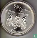 Canada 10 dollars 1974 "XXI Olympics in Montreal - cycling" - Afbeelding 2