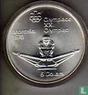Kanada 5 Dollar 1974 "XXI Olympics in Montreal - rower" - Bild 2