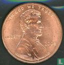 United States 1 cent 2008 (without letter) - Image 1