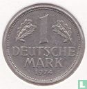 Germany 1 mark 1974 (J) - Image 1