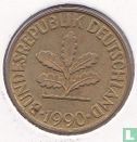 Duitsland 10 pfennig 1990 (J) - Afbeelding 1