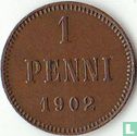 Finlande 1 penni 1902 - Image 1