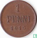 Finlande 1 penni 1915 - Image 1