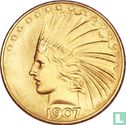 Verenigde Staten 10 dollars 1907 (Indian head - met punten) - Afbeelding 1