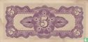 Burma 5 Cents ND (1942) - Image 2