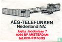AEG Telefunken Nederland N.V. - Bild 1