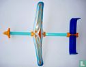 Zweefvliegtuig (blauw) - Afbeelding 1
