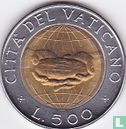 Vaticaan 500 lire 1992 - Afbeelding 2