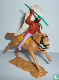 Chief with spear on horseback - Image 2
