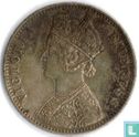 British India 1 rupee 1892 (Calcutta) - Image 2