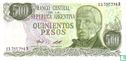 Argentinië 500 Pesos 1977 - Afbeelding 1