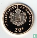 Monaco 20 euro 2008 (PROOF) "50th anniversary of Prince Albert II" - Image 2