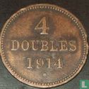 Guernsey 4 doubles 1914 - Image 1