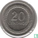 Colombie 20 centavos 1969 (type 1) - Image 2