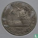 Liberia 5 cents 1961 - Image 1