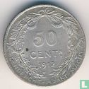 Belgique 50 centimen 1912 (NLD) - Image 1