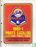 Bally pinball 1980-1 parts catalog  - Image 1