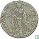 Deventer 1 gulden 1698 (type 1 - TVEMVK) - Afbeelding 1
