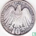 Duitsland 10 mark 2001 "50 years Federal Constitutional Court" - Afbeelding 1