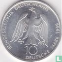 Allemagne 10 mark 1999 "250th anniversary Birth of Johann Wolfgang von Goethe" - Image 1