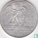Germany 10 mark 2000 "10th anniversary of the German reunification" - Image 1