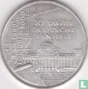 Allemagne 10 mark 2000 "10th anniversary of the German reunification" - Image 2