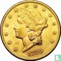 États-Unis 20 dollars 1899 (S) - Image 1