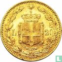 Italien 20 Lire 1880 - Bild 2