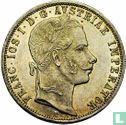 Autriche 1 florin 1860 (A) - Image 2