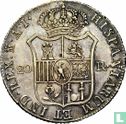 Espagne 20 reales 1809 - Image 2